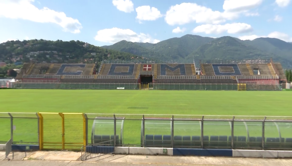 Stadio Sinigaglia E Lavori Per La Serie B Nuovo Perimetro Del Campo E