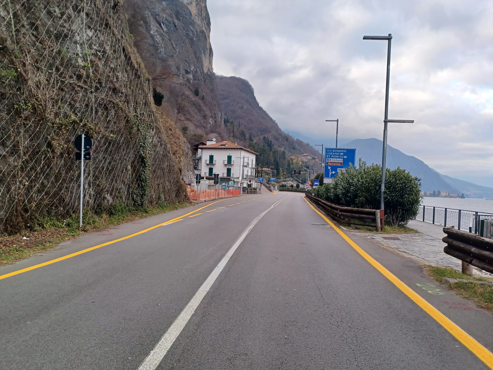 Variante Della Tremezzina Via Al Cantiere Dello Svincolo Nord A