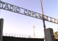 L'ingresso dello stadio Sinigaglia di Como