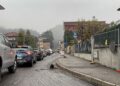 Traffico in via Canturina verso piazza Camerlata, a Como