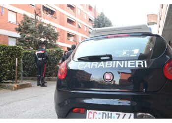 Cinquantaseienne a terra con ferita al capo