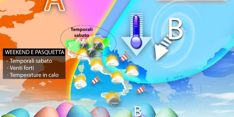 Fino a domani rialzo temperature