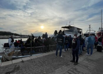 Arrivati al porto di Crotone