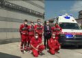 Croce Rossa di Montorfano nuova ambulanza