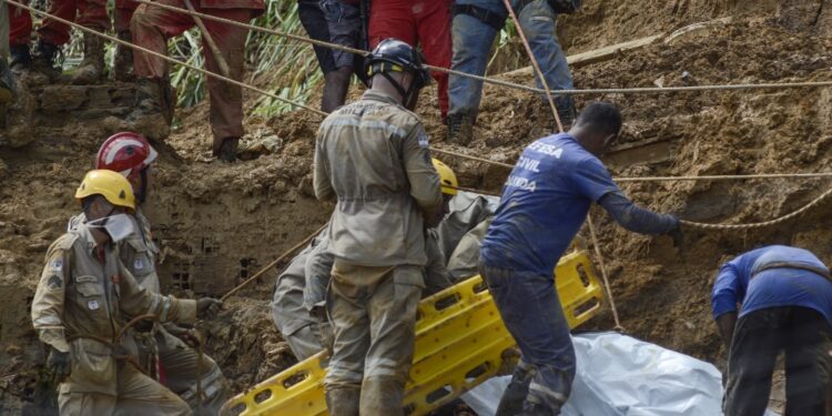 Precipitazioni violente da martedì sullo Stato del Pernambuco