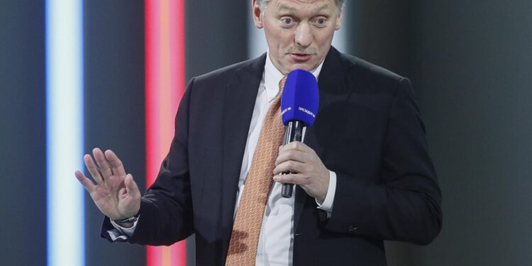 Lo dice il portavoce Peskov