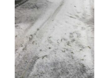 Strade di Mandas diventano fiumi di acqua e ghiaccio