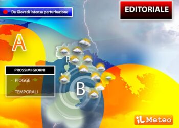 Brutto tempo per i prossimi 3-4 giorni