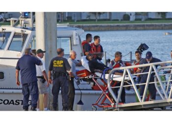 Al largo di Porto Rico. Avvistato da aereo polizia frontiera