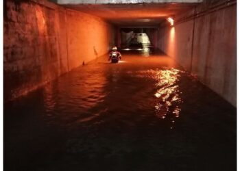 Salvati automobilisti in sottopasso allagato a Pozzuolo (Udine)