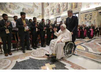 Bergoglio in udienza