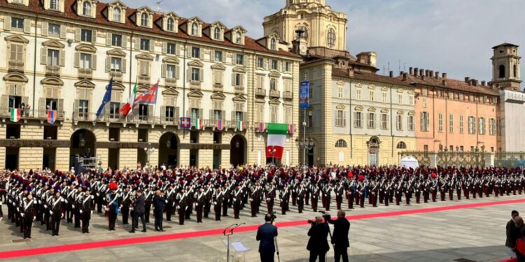 In piazza Castello