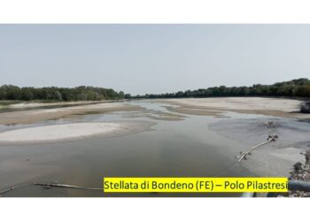 La risalita del cuneo salino sfiora i 40 km nel Po di Goro