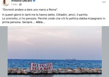 'Tanti mi hanno chiesto di dare mano a Roma