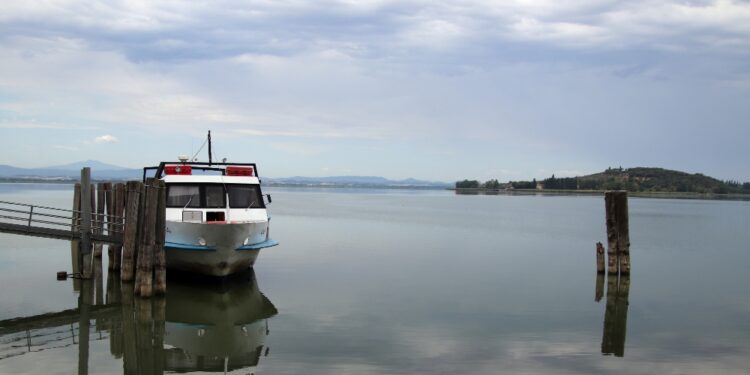 Turisti e fauna nonostante livello acqua scende ancora