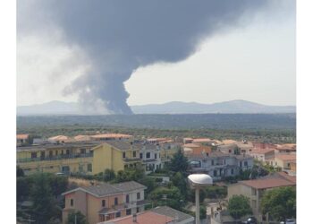 Incendio nello stabilimento Gesam