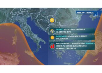 A Ferragosto si profila rialzo termico Centrosud