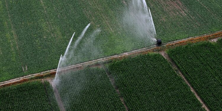 L'arto stritolato da motopompa in azione per irrigare i campi