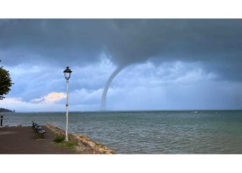 Si è scaricata in acqua