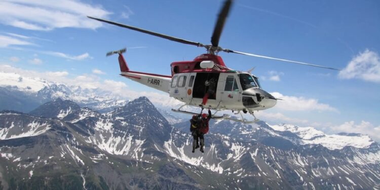 Incidente nella zona del Corno Bussola in val d'Ayas