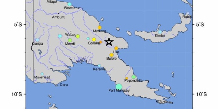 Dopo violento sisma di magnitudo 7.6 nella parte orientale