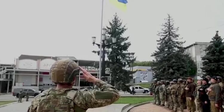 Lo ha reso noto l'esercito di Kiev