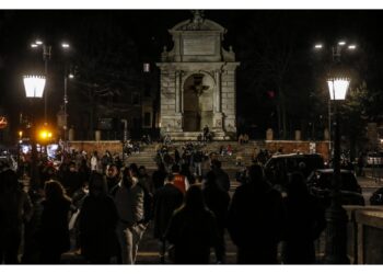 Movida violenta a Trastevere