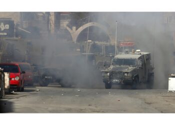 A Jenin durante operazione esercito