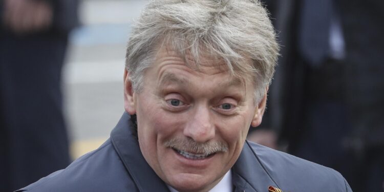 Lo ha detto il portavoce presidenziale Dmitry Peskov