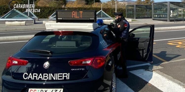 Fermato dai carabinieri in Valle Camonica