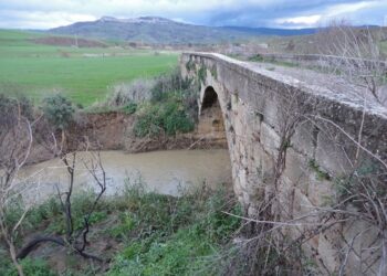 Struttura nell'area cantiere stradale della Palermo-Agrigento