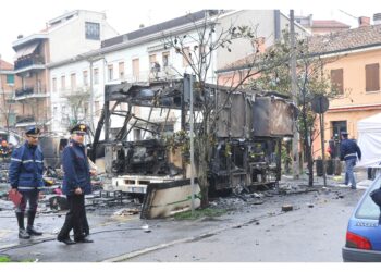 Il suo furgone rosticceria esplose a Guastalla