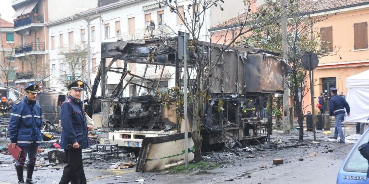 Il suo furgone rosticceria esplose a Guastalla