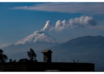 Segnalate colonna di fumo alta 6 chilometri e attività sismica