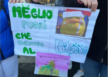 La protesta al Montale