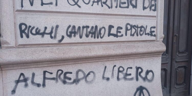 A sostegno dell'anarchico detenuto a Sassari in regime di 41 bis