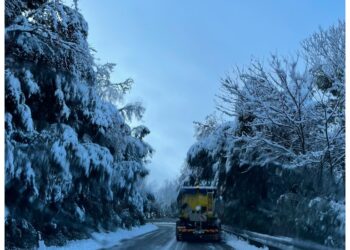 Sulle cime del Gennargentu oltre un metro di neve