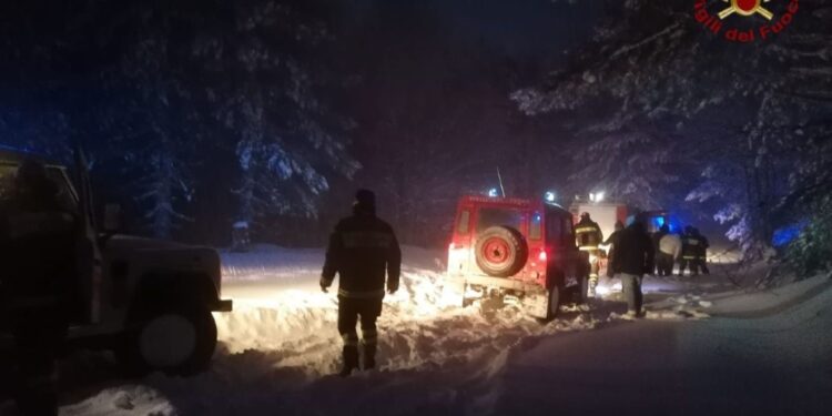 Interventi dei Vigili fuoco sulla Sila e nella zona del Pollino