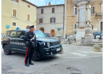 E' successo ad Attigliano. L'uomo arrestato dai carabinieri