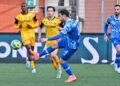 Fabregas in azione durante la partita con il Pisa (foto Roberto Colombo)