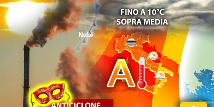 In montagna lo zero termico a 3.500 metri