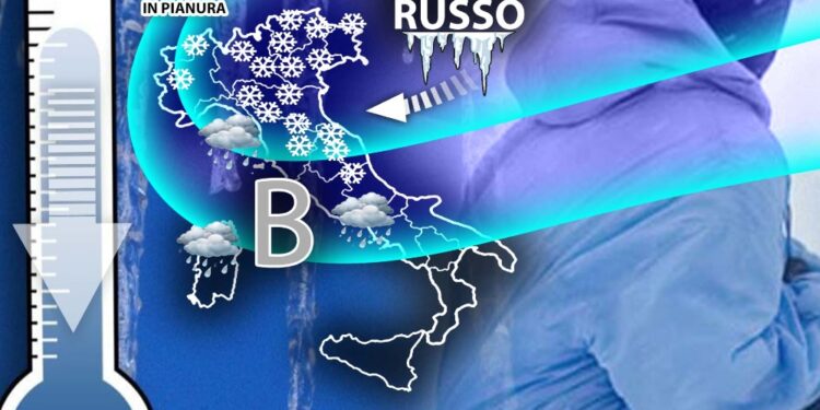 Crollo temperature 15 gradi in montagna e fino a 10 in pianura