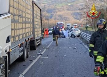 Lo schianto questa mattina nel Forlivese sulla strada Bidentina