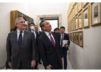 Capo della diplomazia del Pcc a Tajani