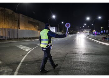 Posti di pre-filtraggio dei veicoli sul Ponte della Libertà