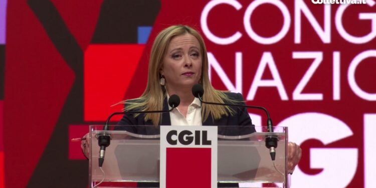 Premier interviene al congresso della Cgil