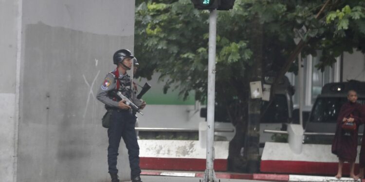 In un attacco rivendicato dalla resistenza armata