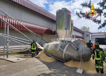 Incidente accaduto a Bertinoro nei pressi di un'azienda agricola