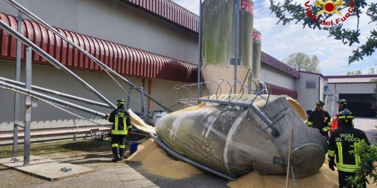 Incidente accaduto a Bertinoro nei pressi di un'azienda agricola