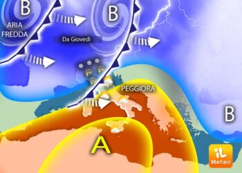 A rischio anche il prossimo weekend